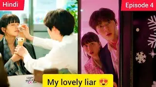 My Lovely Liar in hindi dubbed||episode 4||New Korean drama 