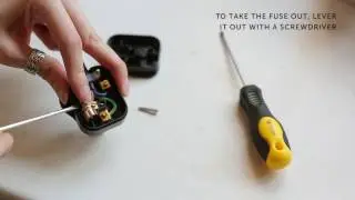 College and County - How to replace a fuse in a plug