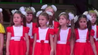 Ульяна Андрейковская на юбилейном концерте во Дворце пионеров