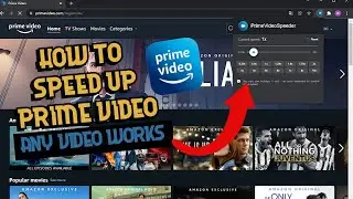 🔰 How to SPEED UP movies on PRIME VIDEO (and any video)