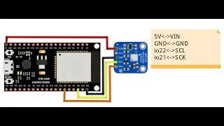 ESP32 I2C Bus Scanner –BMP180 section