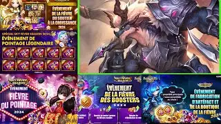 New NAT5 et 5 EVENTS DE MALADE qui arrivent d'un coup ! RÉGALADE de fou furieux ! Summoners War