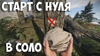 СТАРТ с НУЛЯ  в СОЛО в RUST/РАСТ #rust #стрим #раст #соло