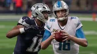 Dallas Cowboys vs Detroit Lions - NFL Today Week 17 2023 Full Game Highlights - Madden 24 Sim