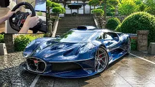 1578HP Bugatti Destrier - Forza Horizon 6 | Logitech G29
