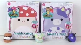 Squish-A-Longs Squishmallow Blind Box Mini Figures & Clip-A-Long Storage Clips ✨ #squishmallows