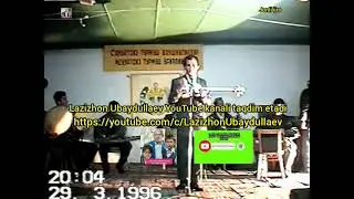 Go‘zal yorim Vohidjon Supiev jonli ijro konsert dasturi 1996 yil