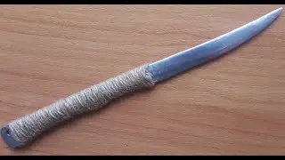 Нож из напильника