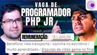 Vacancy for a Junior PHP Programmer, with this salary?? LOL