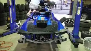 Yamaha gp1800 riva exhaust