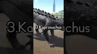 Top 5 deadliest island land Dinos in Ark 