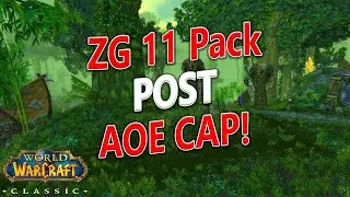 WoW Classic - TBC Beta Mage ZG 11 Pack 1 Pull -- POST AOE CAP!
