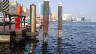 Crossing Creek in Traditional Boats (Abra) just in 1AED :)