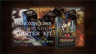Zweihander Fantasy Horror  RPG Starter Kit [Unboxing]