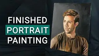 Portrait Painting. Los Angeles. The Stolen Art.