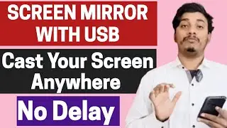 Scrcpy Control Your Android Phone From Pc Via Usb || Android Screen Mirror Tool