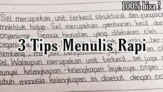 how to make neat handwriting