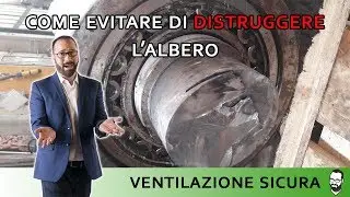 Come evitare di distruggere l'albero di un ventilatore industriale ?