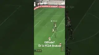 Disallowed goal on FC24 was it offside or is the game broken!?!? #fc24 #ultimateteam #broken #PS5
