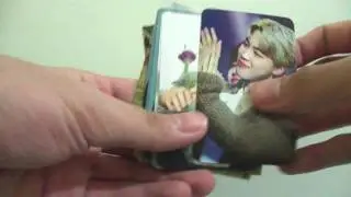Unboxing BTS 방탄소년단 Unofficial  Polaroids, Photocards and Stickers