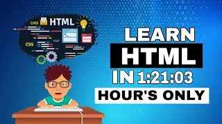 Html Tutorial For Beginners  complete in 1 Hours | Html Crash course [2021]