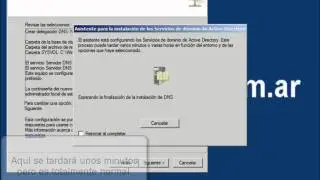 Instalación de un controlador de dominio en windows server 2008