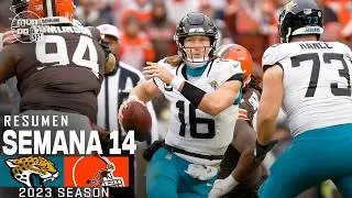 Jacksonville Jaguars vs. Cleveland Browns | Semana 14 NFL 2023 | NFL Highlights Resumen en español