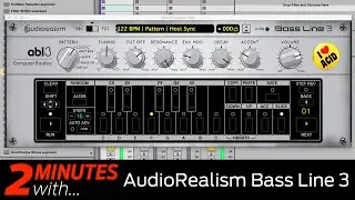 AudioRealism BassLine 3 VST/AU plugin in action