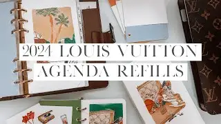 2024 Louis Vuitton Agenda Refills | Medium Functional & Small Daily Agenda Refill