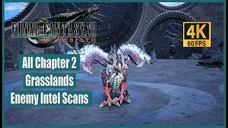 Final Fantasy VII Rebirth All Chapter 2 Grasslands Enemy Intel Scans