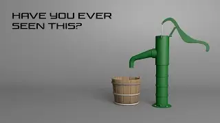 How does a hand pump work?
