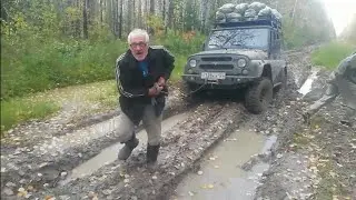 UAZ Hunter /Off-road/на максимальной загрузке!!!