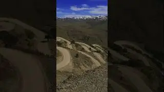 Most amazing drive at Cuesta de Rahue.ARG. #patagonia #travel #dangerous #viral
