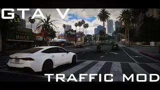GTA V - Realistic Traffic Mod