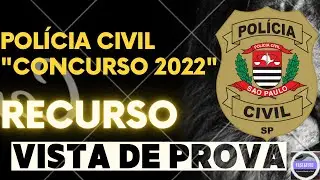 Recurso PCSP 2022 Prova Dissertativa!
