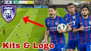 Make Johor Darul Takzim kits & logo 2023 - dream league soccer 2023