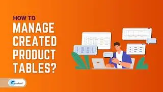 How to manage created product tables in the WooCommerce product table plugin?