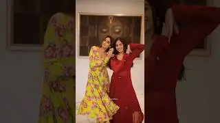 Jannat and Janhavi Dance Video Together 😍🔥❤️ #jannatzubaur #janhvikapoor #dance #heeramandi