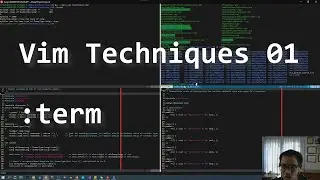 Vim Techniques 01 - :term | Keep productivity flows!