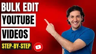 How To Bulk Edit YouTube Videos Title, Description, Tags, Etc.