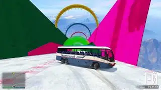 1 САҒАТ БІЗДІ ҚИНАҒАН МҰЗ ЖОЛ!!! ҚАУІПТІ СПУСК!!! ГТА 5 қазақша