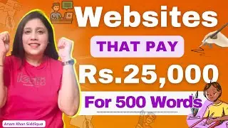 Looking For GENUINE Content Writing Websites✍️ || 7 Websites THAT Pay GOOD For Each ARTICLE 😮💰
