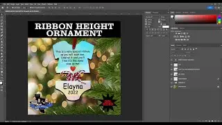 HOW TO USE HB DIGITAL MOCKUP FOR RIBBON HEIGHT ORNAMENTS