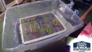 Hidroimpresión, How do hidroimpresión at home?