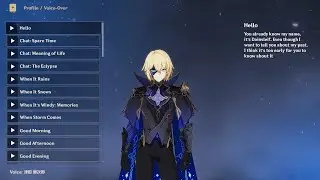 Dainsleif Voice Lines - Japanese | Genshin Impact