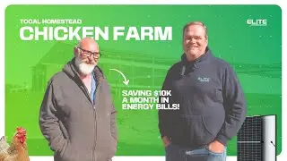 How this Business is Saving $10k a Month.. | Chicken Farm NSW | Solar & Battery