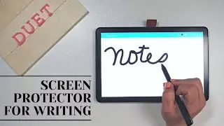 Lenovo Duet Screen Protector Installation and Review