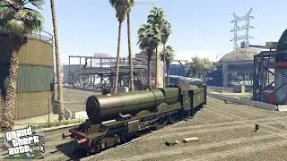 GWR King Class Steam Locomotives with China Railway Coaches - GTA V