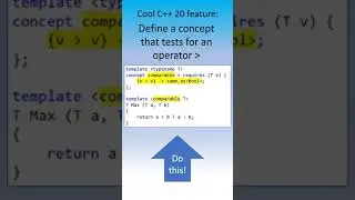 Add Constraints to your C++ Templates