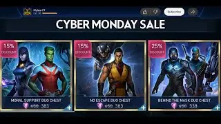 Cyber Monday Sale Chest Opening | Injustice 2 Mobile